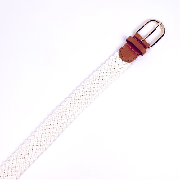 Banana Republic braided cotton cord belt, size S/M - Picture 3 of 5